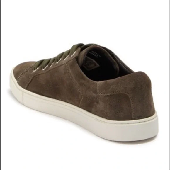 FRYE SINDY MOTO SNEAKERS FATIGUE OLIVE GREEN SIZE 7.5